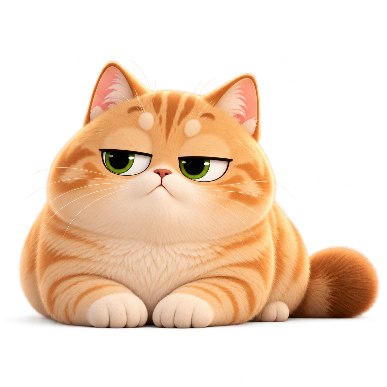 Pluto แมวสีทองตาสีเขียว