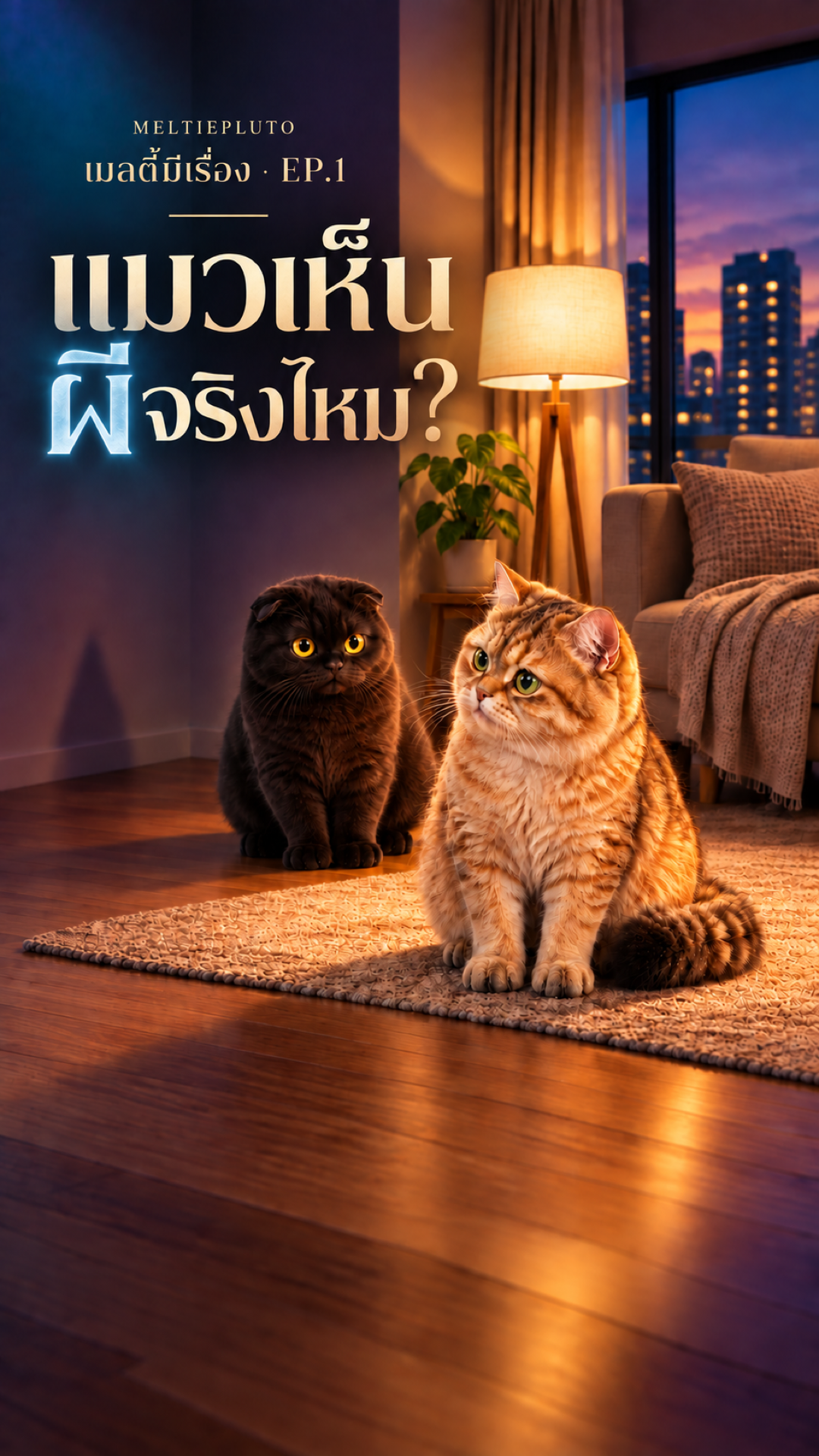 ปก เมลตี้มีเรื่อง EP.1 แมวเห็นผีจริงไหม?