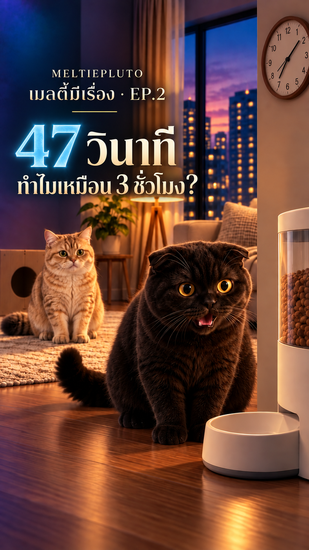 ปก เมลตี้มีเรื่อง EP.2 รออาหาร 47 วินาที…ทำไมเหมือน 3 ชั่วโมง?