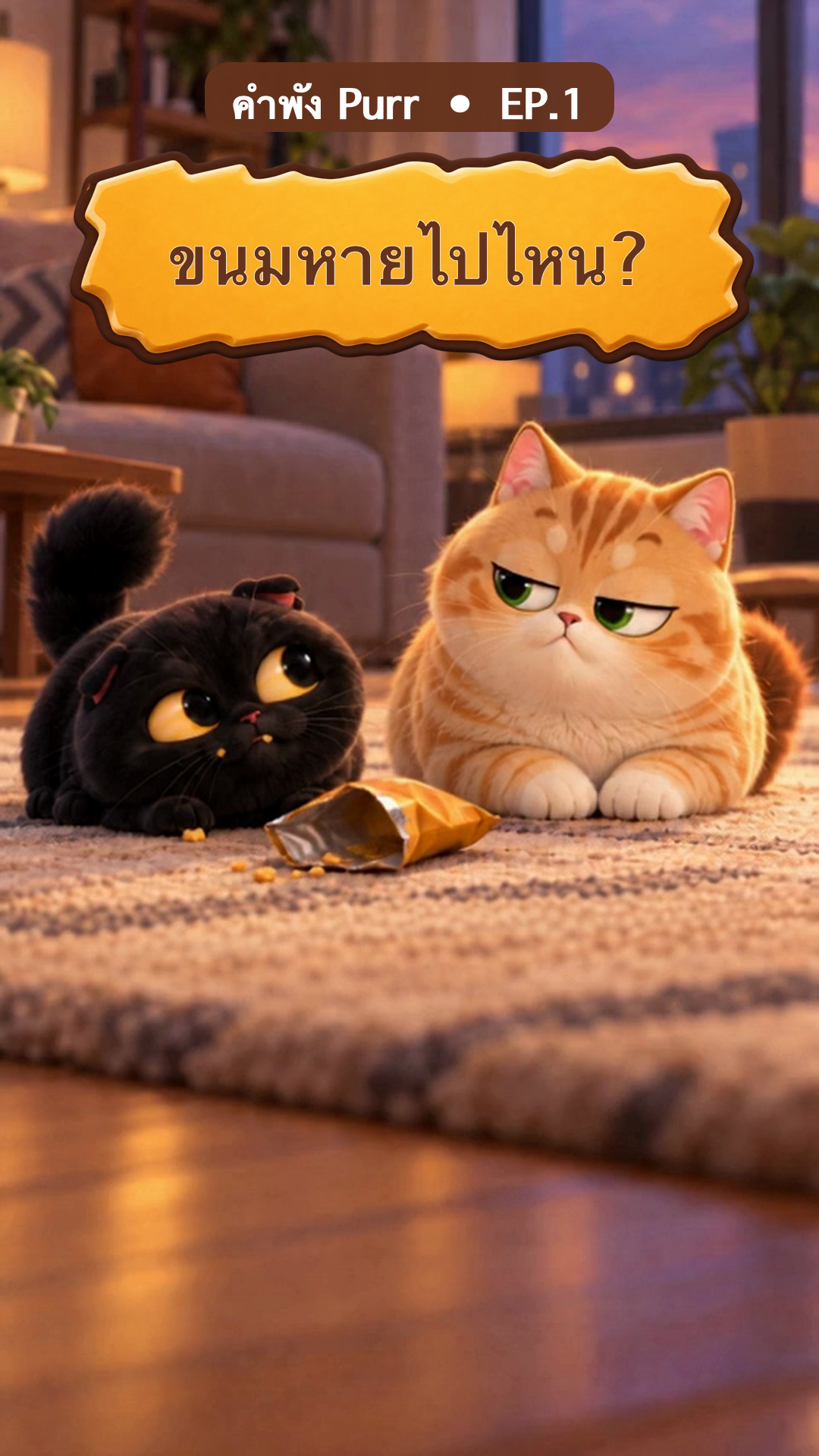 ปก คำพัง Purr EP.1 ขนมหายไปไหน?